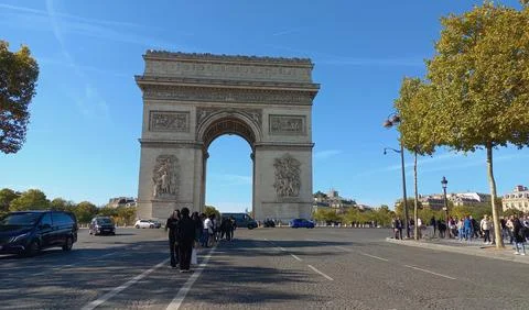 Arc De Triomphe Foto stock