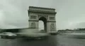 Arc de Triomphe. Timelapse. HD Footage