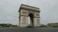 Arc de Triomphe. Timelapse. HD Footage