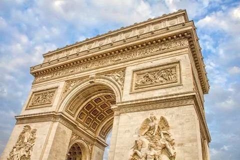 Arc de triumph, paris Foto stock
