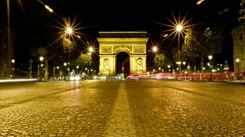 Arc De Triumph - Time Lapse 動画素材 11980570