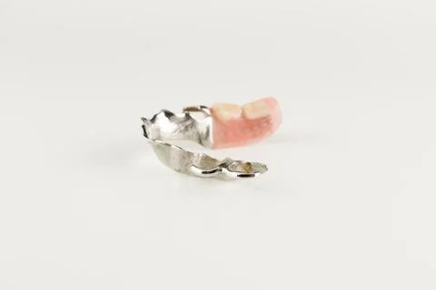 Arc dental prosthesis Stock Photos