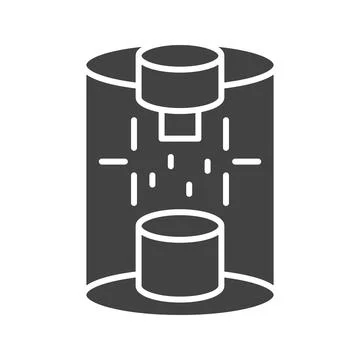 Arc Method Icon Image. Stock Illustration