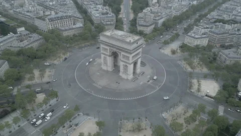 Arc pull back ascending above Stock Footage 275128832