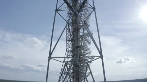 The arc is the secret object of the USSR. Chernobyl city 2 스톡 동영상 155252860