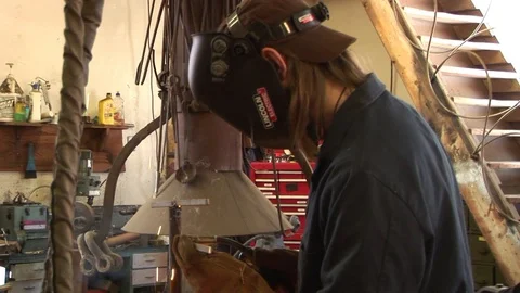 Arc Welding Stock Footage 108855546