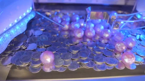Arcade coin avalanche game Stock Footage 233107677