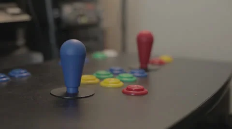 Arcade Controls Close up Vidéo 22897269