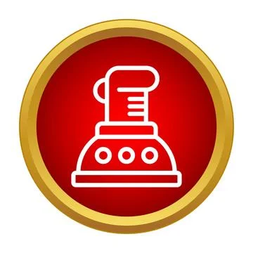 Arcade game joystick control icon for gaming イラスト素材