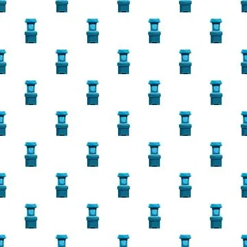 Arcade game machine repeating pattern background 스톡 일러스트