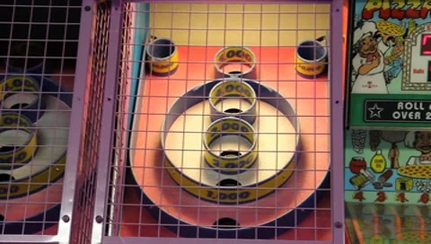 Arcade Game Skeeball 動画素材 7733584