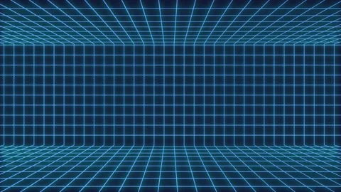 Arcade games background with 3d empty space room in loop motion Stock Footage 299317072