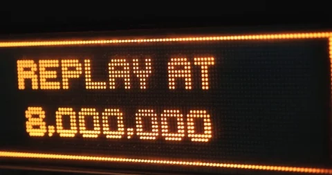 Arcade: Insert Coin To Play Pinball Stock Footage 107945352