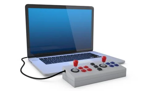 Arcade joystick. Stock Illustration