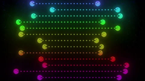Arcade LED Hunger GamesHD Video stock 48989852