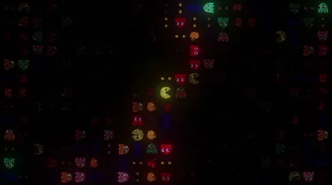 Arcade LED WindmillHD Video stock 48989543