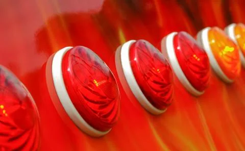 Arcade lights Stock Photos