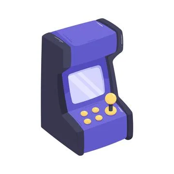 Arcade machine Illustration