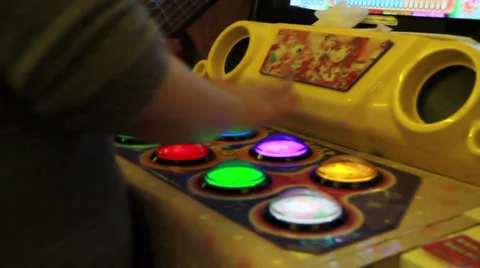 Arcade, Video Games 04 Stock Footage 33897717