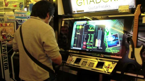 Arcade, Video Games 05 Stock Footage 33904552