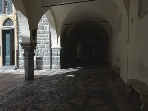 Arcades of the country Stock Footage 71800724