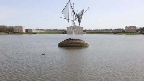 Arcades du Lac Stock Footage 132433900