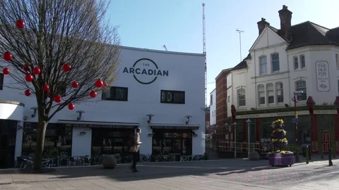 Arcadian Entertainment Complex Stock Footage 76199358