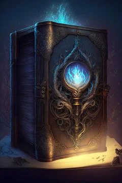 Arcane grimoire Stock Illustration