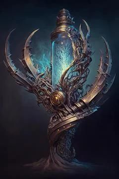 Arcane propulsion arm Stock Illustration