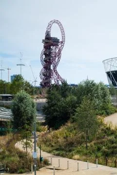 ArcelorMittal Orbit Stock Photos