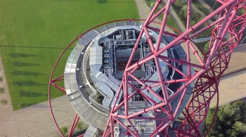 ArcelorMittal Orbit: Retreat Stock Footage 58954753