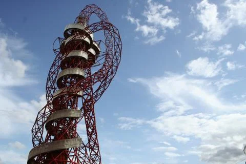 ArcelorMittal Orbit Summer Stock Photos