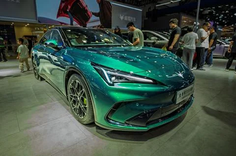 ARCFOX Makes its Debut at the 23rd Changchun Auto Expo Fotos de archivo