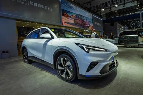 ARCFOX Makes its Debut at the 23rd Changchun Auto Expo Stock-Fotos