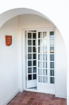 Arch and window door 写真素材