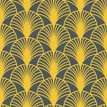 Arch arabic seamless pattern, traditional oriental shape decoration backgroun Illustrazione stock