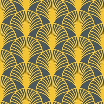 Arch arabic seamless pattern, traditional oriental shape decoration backgro.. Stock Illustration