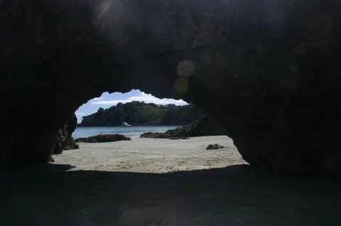 Arch At Beach Stock Photos