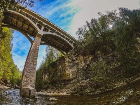 Arch Bridge Foto stock