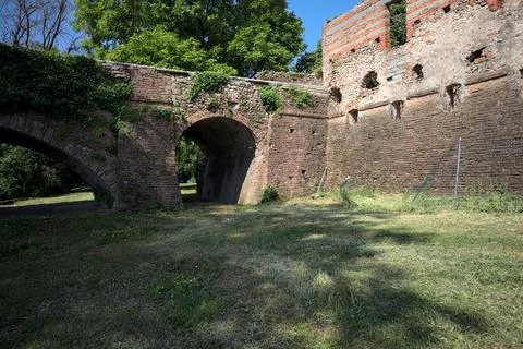 Arch of a bridge Stock Photos