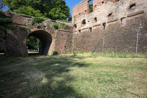 Arch of a bridge Stock Photos