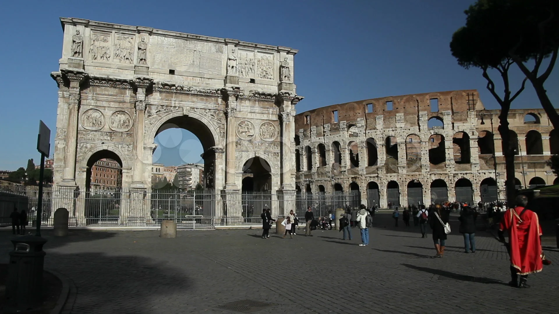 Arch In Rome By Coliseum Arch Of Constantine