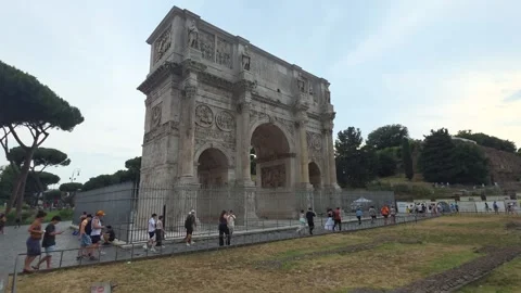 Arch of Constantine Stock Footage 346641387