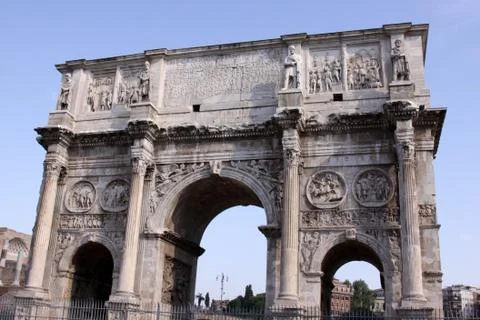The Arch of Constantine Stock Photos