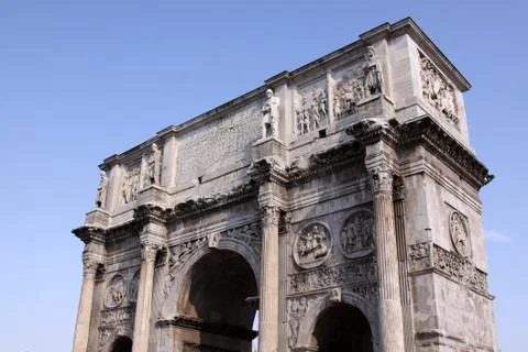 Arch of Constantine Stock Photos