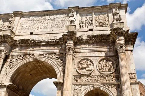 Arch of Constantine Stock Photos