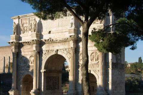 Arch of Constantine Stock Photos
