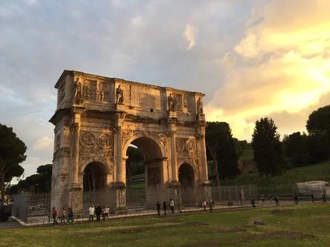 Arch of Constantine Stockfoto's