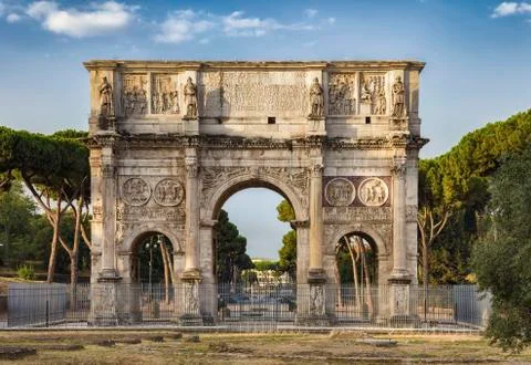 Arch of Constantine Stock Photos