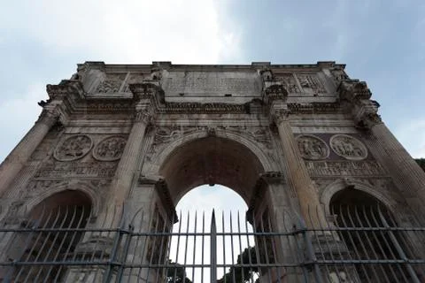The Arch of Constantine Stock Photos